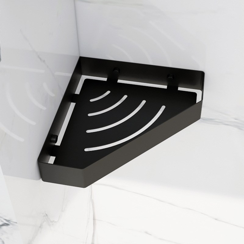 不锈钢钻石三角架浴室壁挂式x三角架卫生间收纳置物挂架卫浴转角