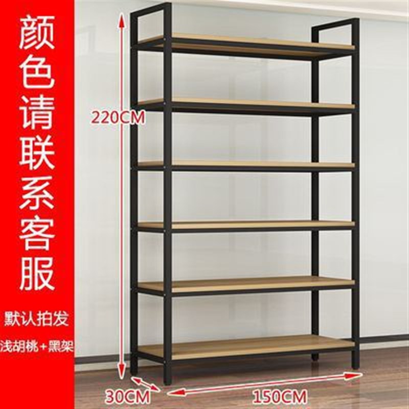 简易铁艺货架多层l置物架展会样品鞋店陈列架客厅落地置物架