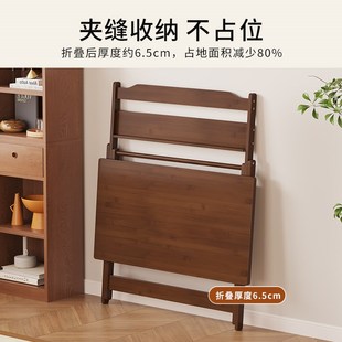 卧室床边桌子可折叠2025新款 儿童学习桌学生写作业办公电脑小桌子