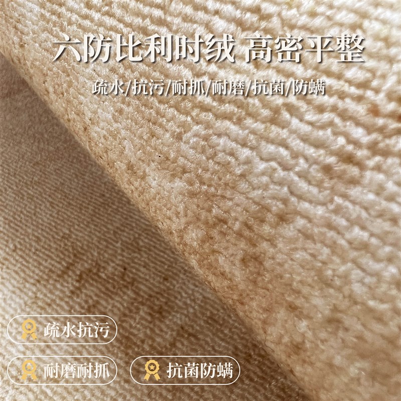 客厅地毯新中式沙发茶几毯卧室床边毯免洗可擦书房茶桌入户门地垫