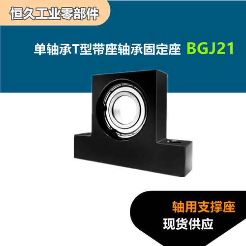 单轴承T型带座轴承BGJ21-6204 6005 6008 6207ZZ轴用固定座支撑座