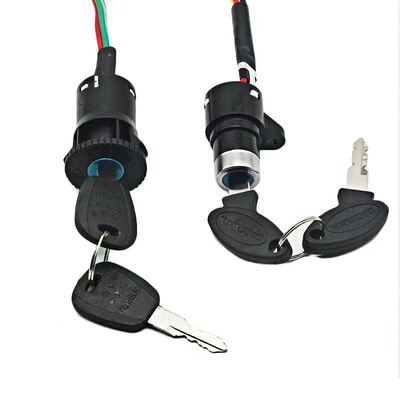 电动车摩托车电源锁 电门锁 电瓶车电锁 头锁电源开关电动车配件