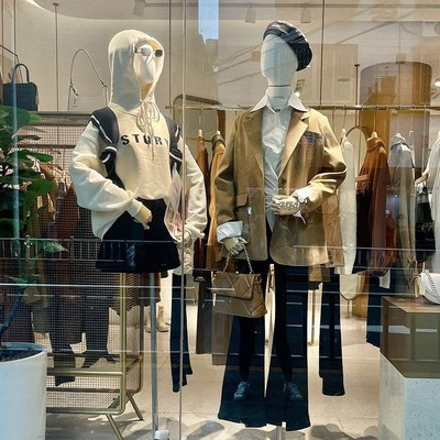 韩版女装a模特道具锁骨小胸服装店橱窗模特架子人偶半身展示架
