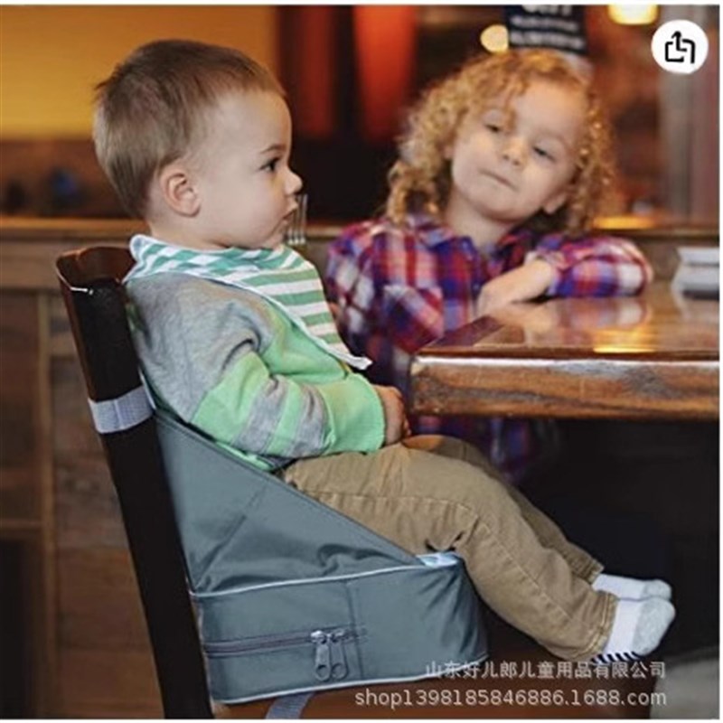 儿童增高便携式多用途q餐椅坐垫餐椅包旅行可储物可坐收纳妈咪包