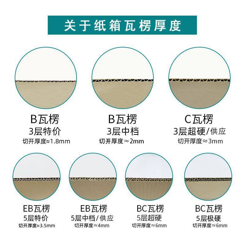 现货纸箱100/扎捆装纸板3层5层特硬瓦楞快递纸箱物流打包12号纸箱