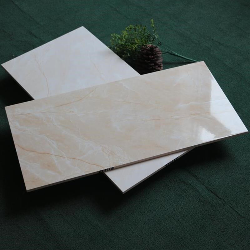 黄色墙砖300x600瓷砖厨房卫生间地砖浴室釉面砖洗手间地板砖