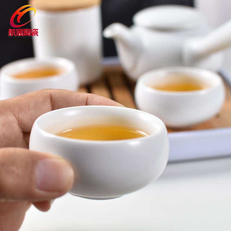 全季酒店茶具功夫茶具套装简约家用办公茶具客房民宿一壶二杯泡茶