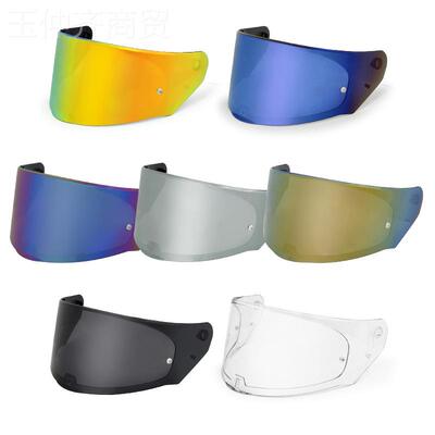 摩托车头车盔盔镜KDJ片全镜适配FF353 3片20 328 800摩托全盔镜片