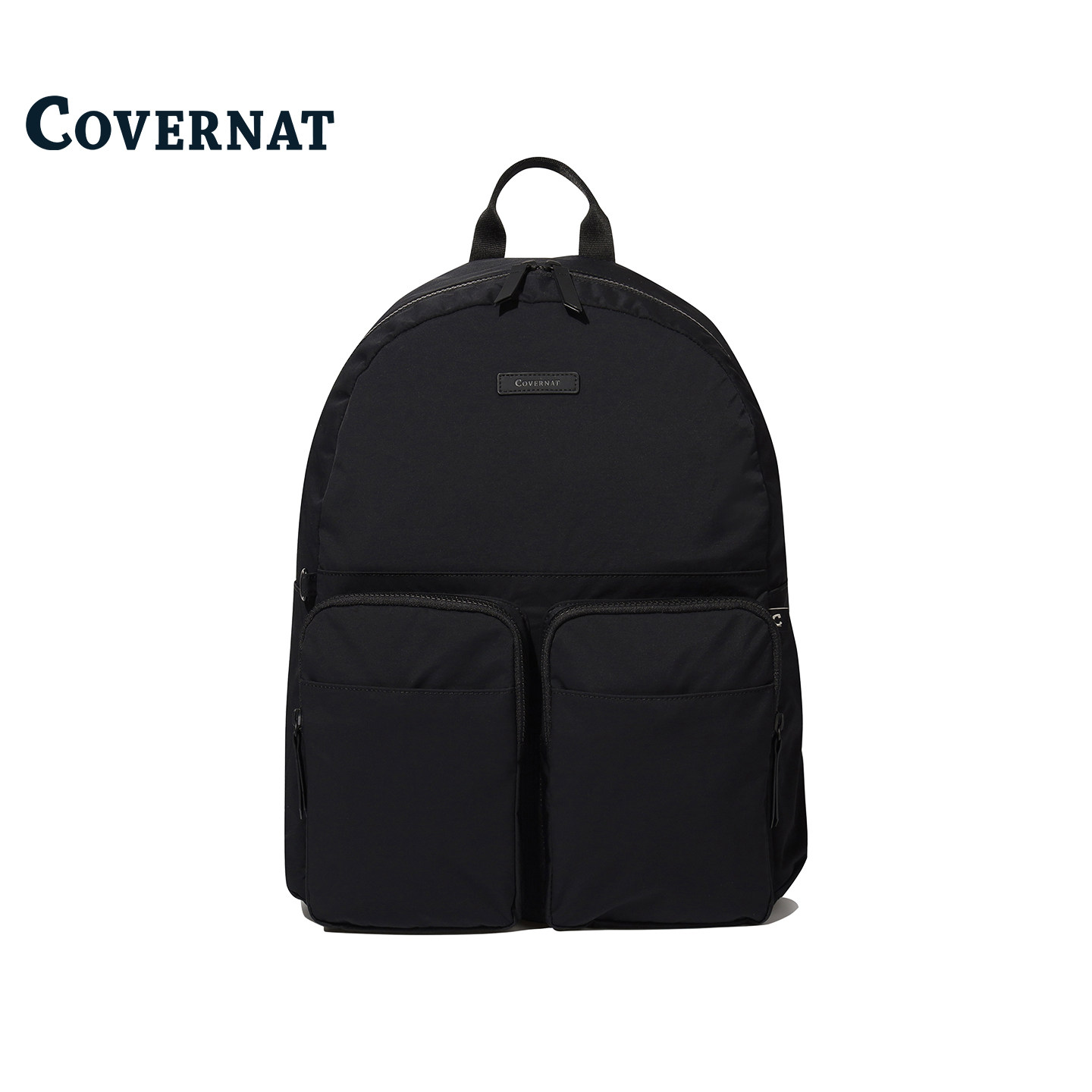 COVERNAT韩国双口袋双肩包图片