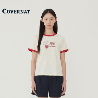 COVERNAT纯棉高级感短袖T恤