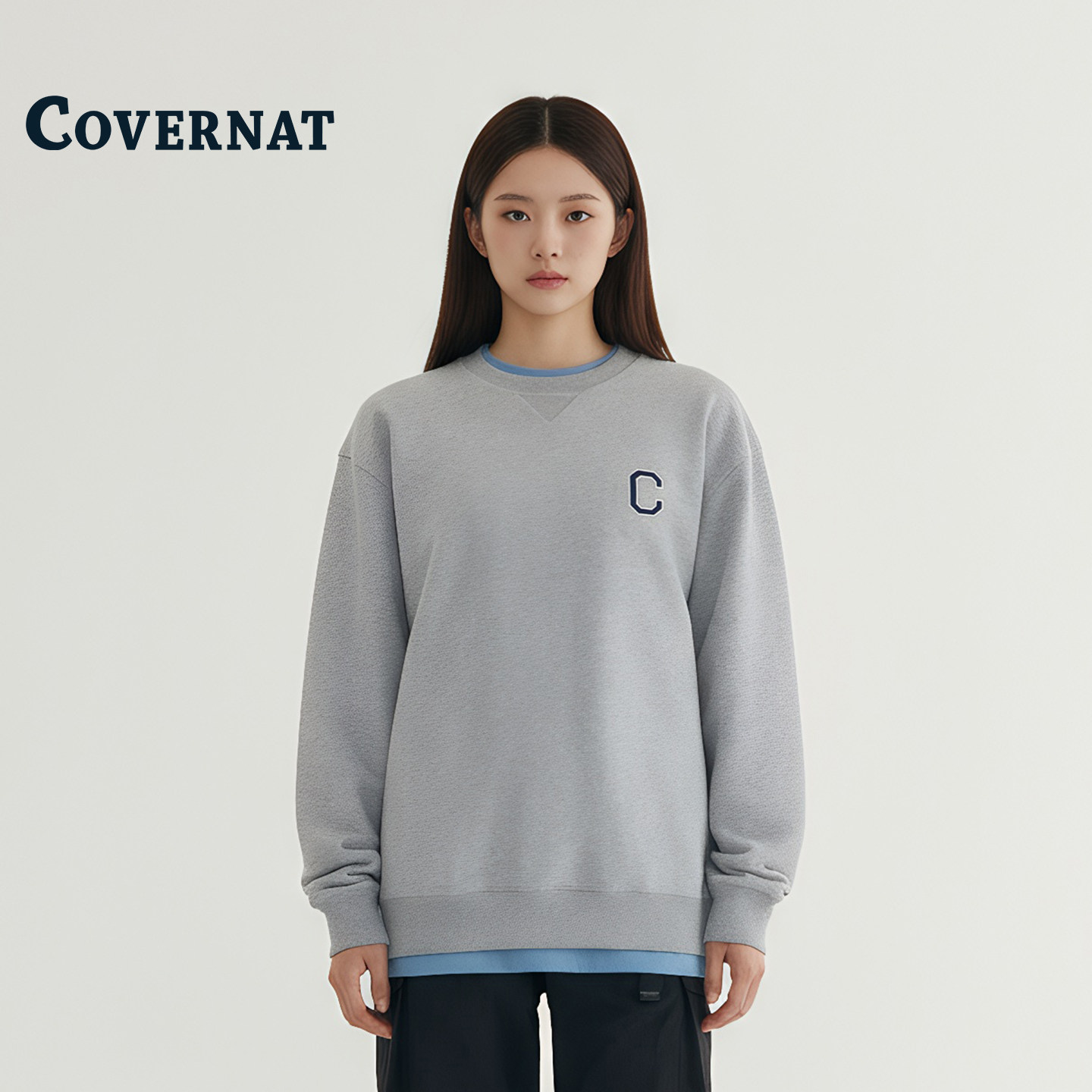 COVERNAT韩国卫衣休闲宽松运动图片