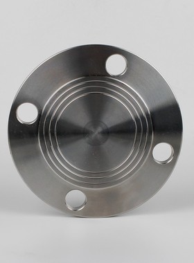 304/316不锈钢法兰盖pn10/16公斤国标盲板堵片法兰堵盖dn25 dn32