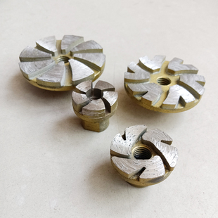 烧结金刚石小磨轮46目角磨机用金刚砂干式砂轮磨盘清底石材大理石