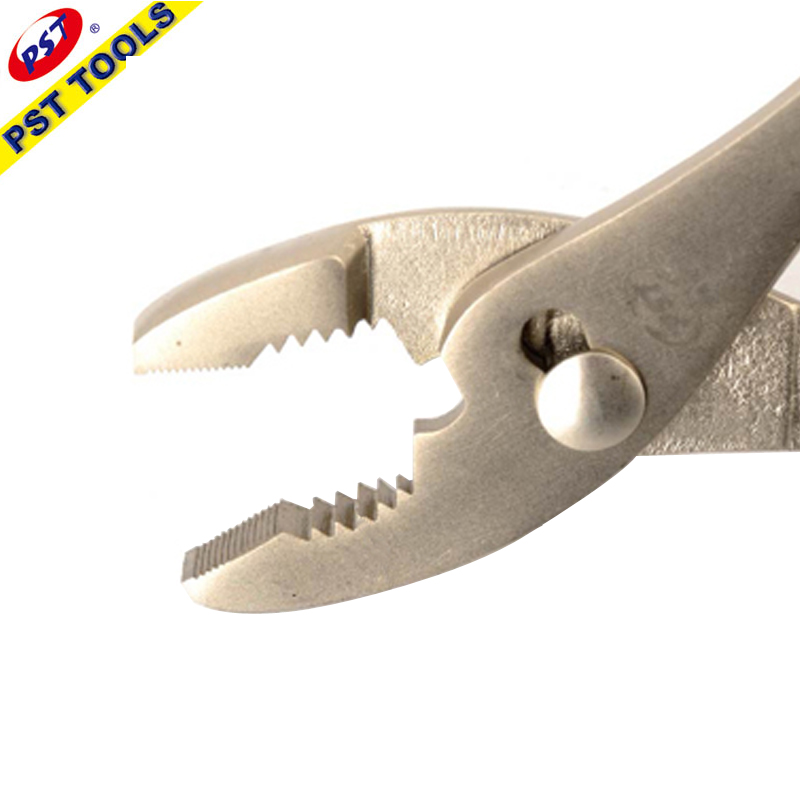 德国帕司特 沾塑柄鲤鱼钳 多功能弯嘴活动管钳扳手6寸 8寸鱼嘴钳