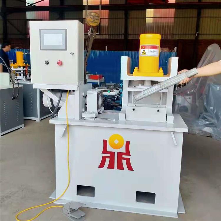 鑫奕液压缩径机大棚缩管机数控缩头机