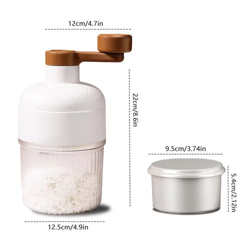 家用小型刨冰机摆摊不插电手动碎冰器冰沙夏日雪花绵绵冰碎冰器