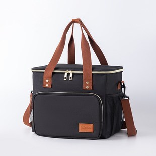 跨境15L保温包户外野餐包防漏保温袋便当午餐包车载冰包lunch bag