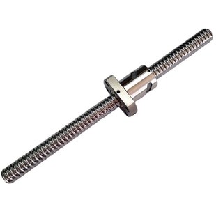 厂家C7精密滚珠丝杠 正牙丝杆螺母SFI2505冷扎扎制 步进电机丝杆