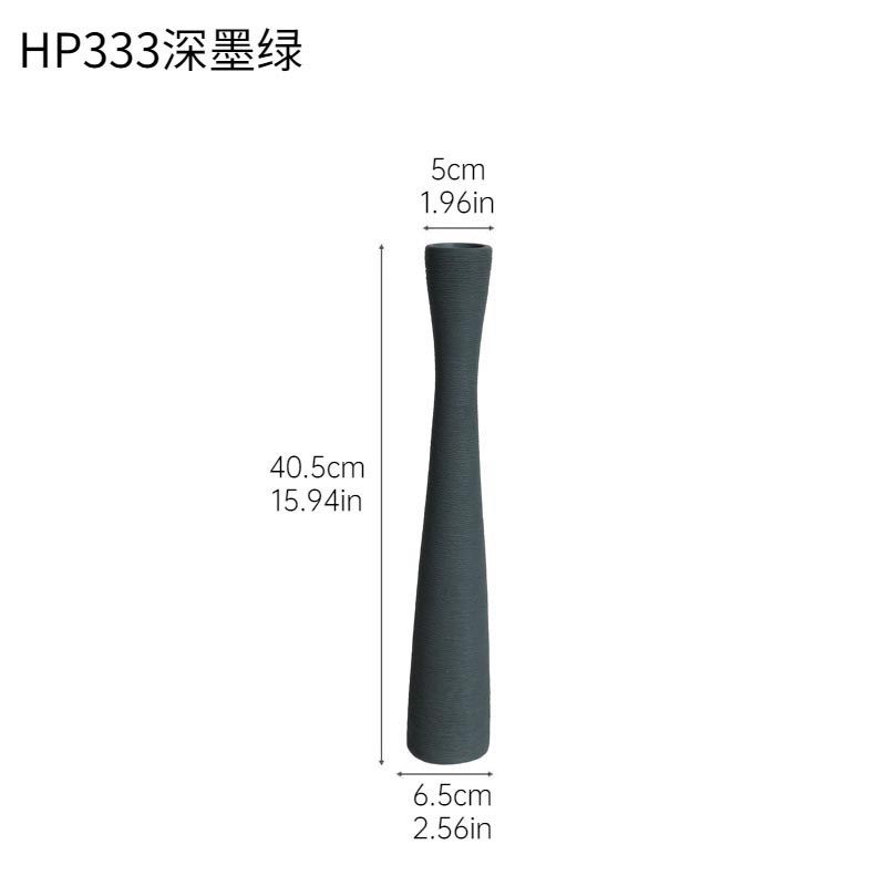 现代简约细高长陶瓷花瓶长枝干花大号插花器电视柜玄关柜入户摆件,特色手工艺,其他特色工艺品,淘宝优惠券,粉丝福利购,淘宝优惠卷