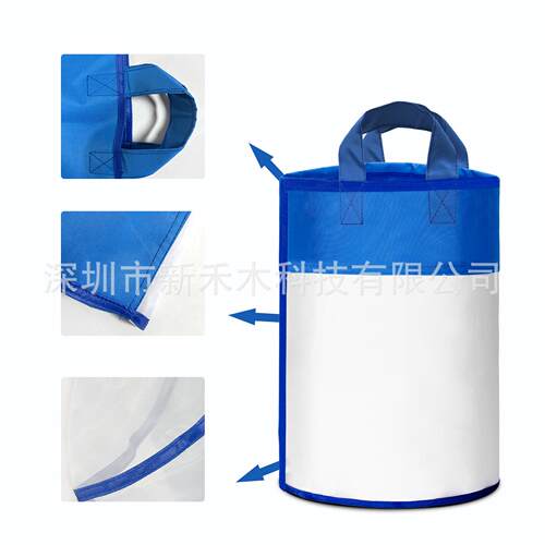 新款植物过滤袋bubble bag 双提手5加仑萃取袋水培植物残渣过滤袋