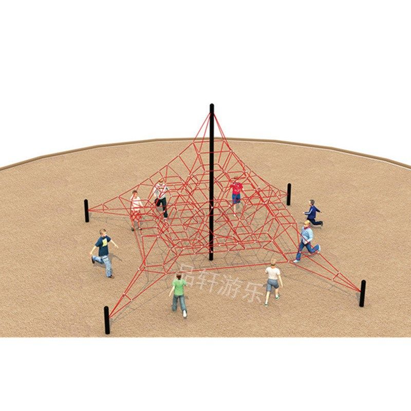 户外大型攀爬网异形攀登架儿童体能锻炼器材公园大型非标网绳拓展