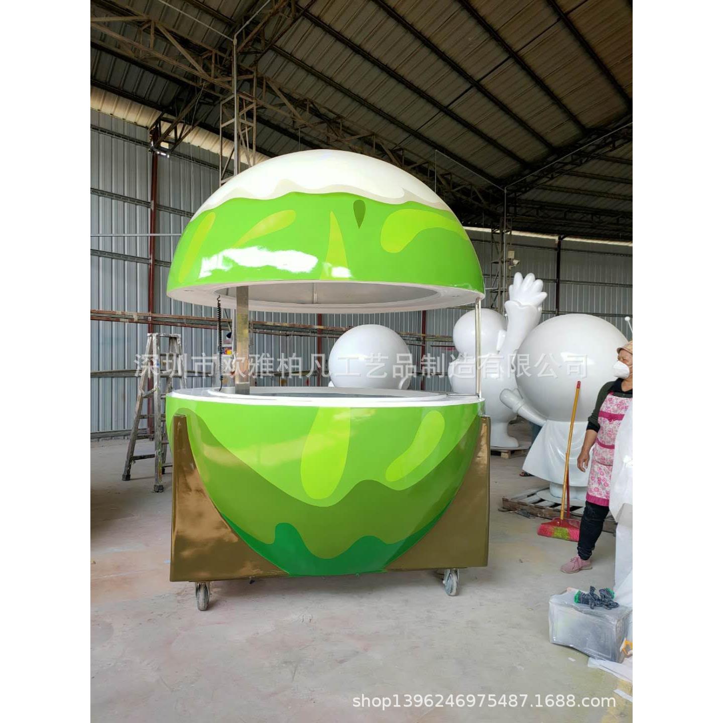 玻璃钢厂家直销设备外壳 汽车机器人 模拟器械箱体 防护外罩制做