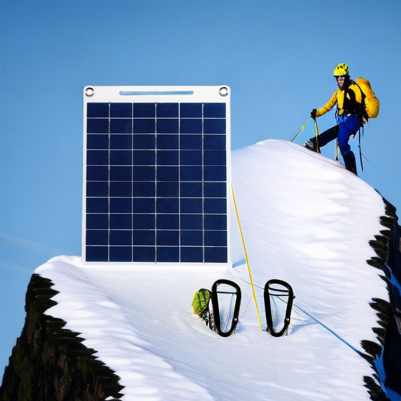 多晶15W太阳能板18V12V5V移动充电板快充登山露营发电系统