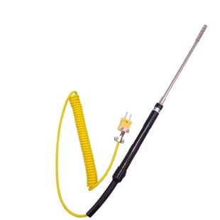 NR81538手柄式 温度传感器 气体K型热电偶600度空气探头感应式