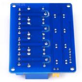 光耦隔模 蓝板 5v1离2v 侧排针 路继电OQN器块