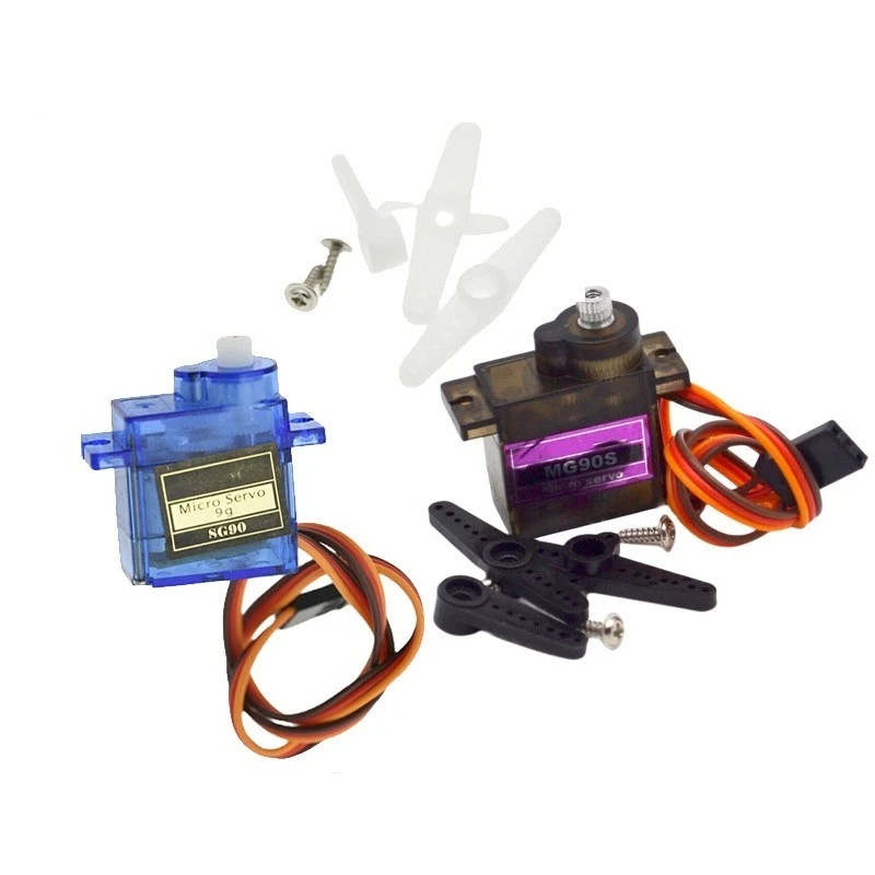 伺服舵机 SG90 MG90S 9g舵机 450直升机 小车伺服器 180度