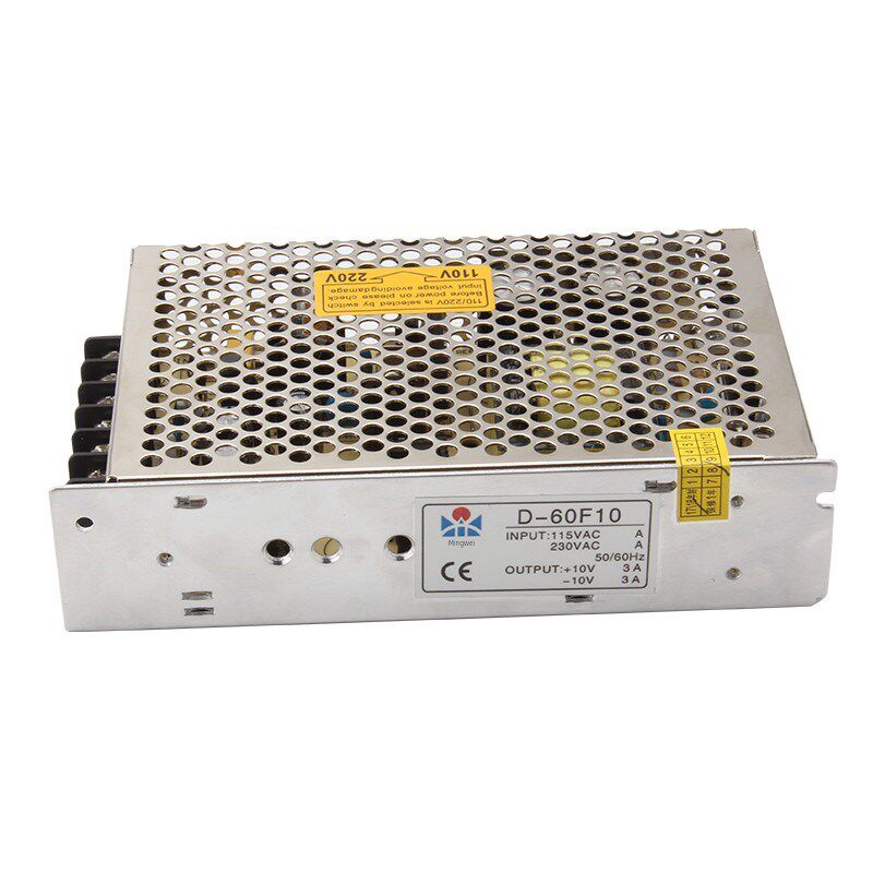 60W双组正负10V输出开关电源10V 3A电源D-60F10