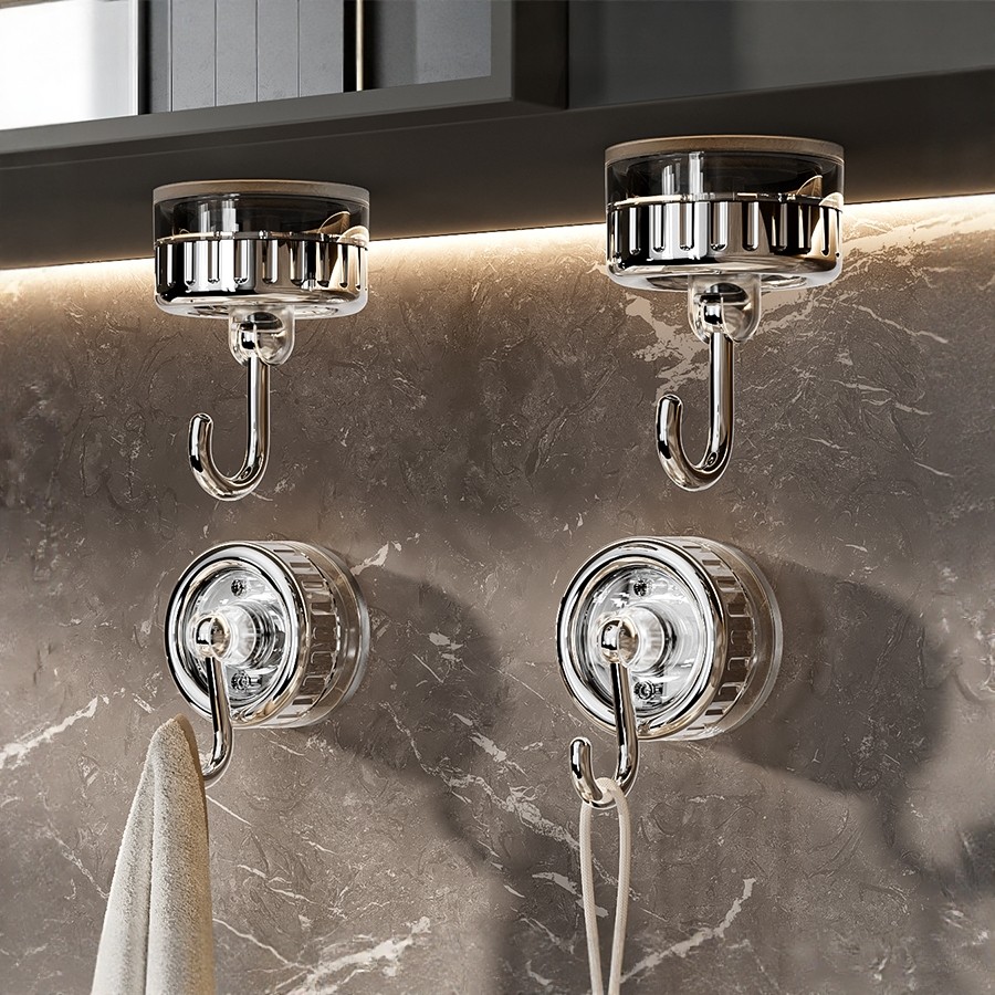 万向旋转吸盘挂钩强力真空免打孔承重厨房浴室卫生间粘钩收纳吸力,家庭/个人清洁工具,粘钩,淘宝优惠券,粉丝福利购,淘宝优惠卷