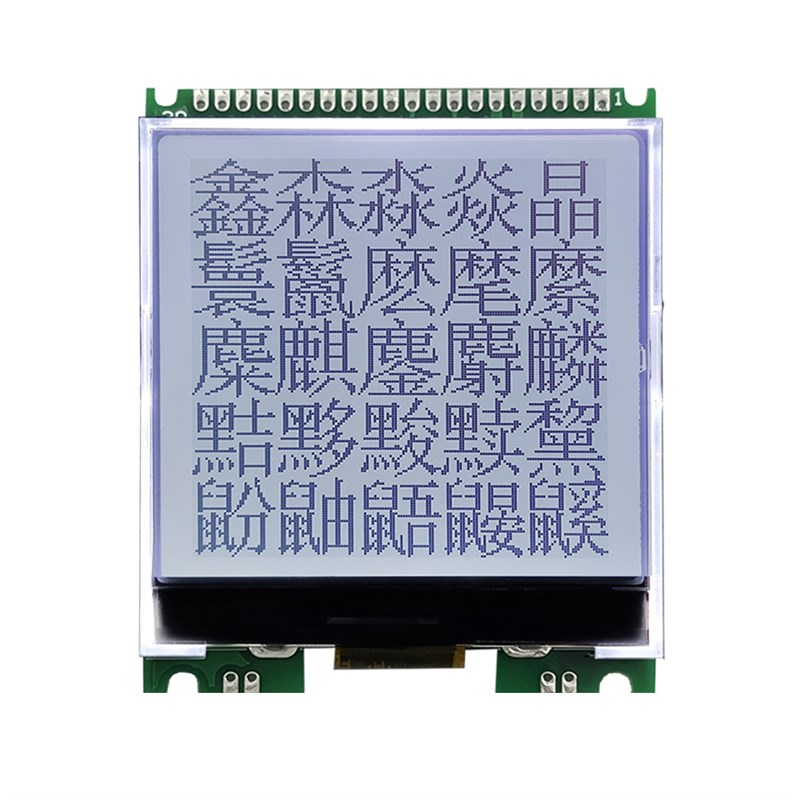 JLX160160G-979-PL带汉字库IC液晶模块2.5寸液晶屏160*160点阵屏
