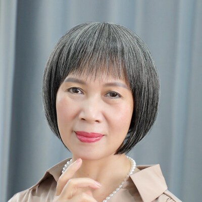 老人假发奶奶白发短发真发老太太花白头发L波波头老年人光头全头