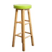 甄选实木吧凳脚凳酒吧凳吧台椅吧台凳实木脚凳欧式 酒吧凳前台凳