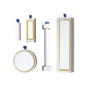 甄选启立陶瓷曝气盘氧盘水产养殖专用纯氧臭氧曝气头平板纳米曝气