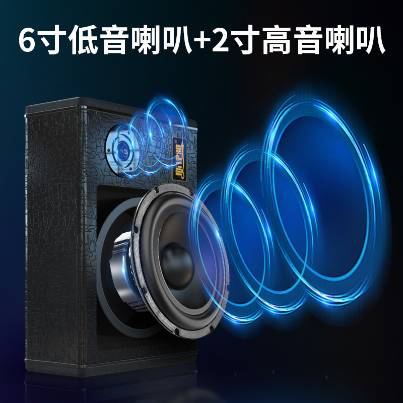 现货速发汽车低音炮12V24V改装超薄车载低音炮重低音大功率座椅底