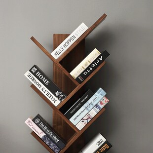 罗树形书架 置物架落地简约创意学生树形书架 家用简易小书柜收纳