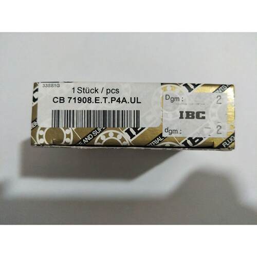 IBC轴承 德国IBC精密轴承 CB71908E.T.P4A.UL 精密主轴轴承 高