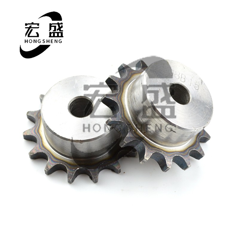 2分台链轮 04C链轮-带台带瓜 工业台轮 2分25齿 2分26齿 2分27齿