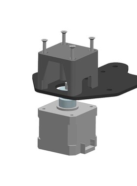 3D打印机配件CR10CR50电机保护罩Ender3 CR20限位开关固定罩CS10