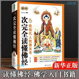 佛学经典书籍 佛经 心经金刚经法华经华严经楞严经心经金刚经法华经华严经楞严经正版图解一次完全读懂佛经