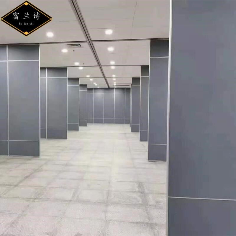 酒店移动隔断墙办公室隔音隔板墙宴会厅折叠门展厅推拉活动隔断墙
