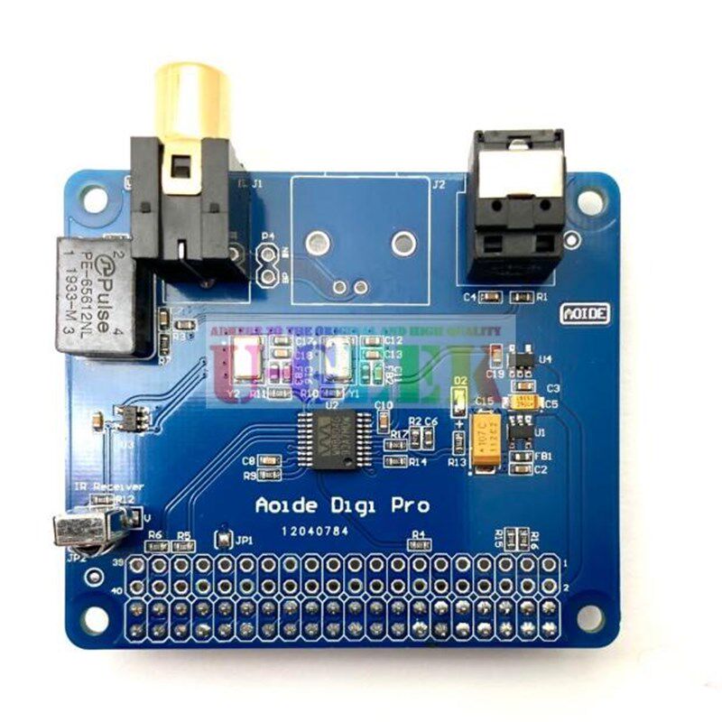 AOIDE DIGI PRO 数播转换板 树y莓派4B I2S转S-PDIF 光纤同轴双时