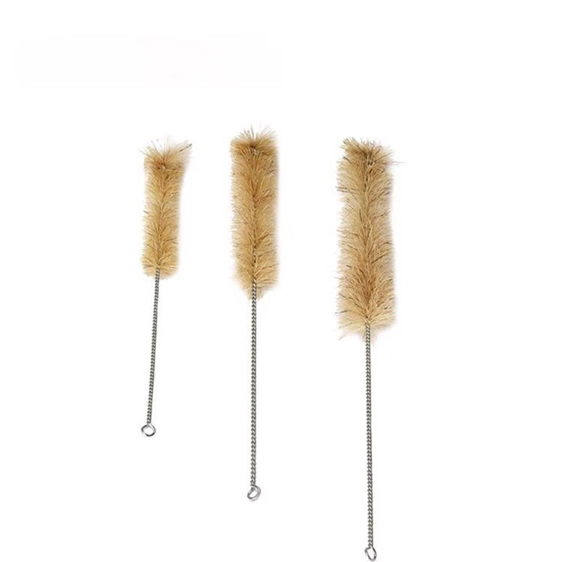 猪毛试管刷 试管刷大中小号 猪鬃毛刷 实验毛刷 可开票