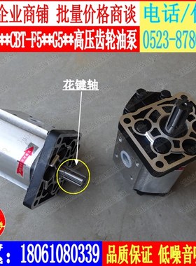 CBN-F550  E550液压泵CBT-F550-G550高压齿轮泵油泵BFHR装载机泵