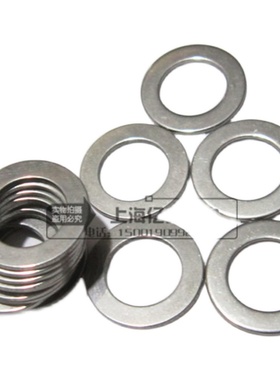 304不锈钢非标超薄垫片小边平垫 M20x25 28 30 35 30x42x2mm厚度