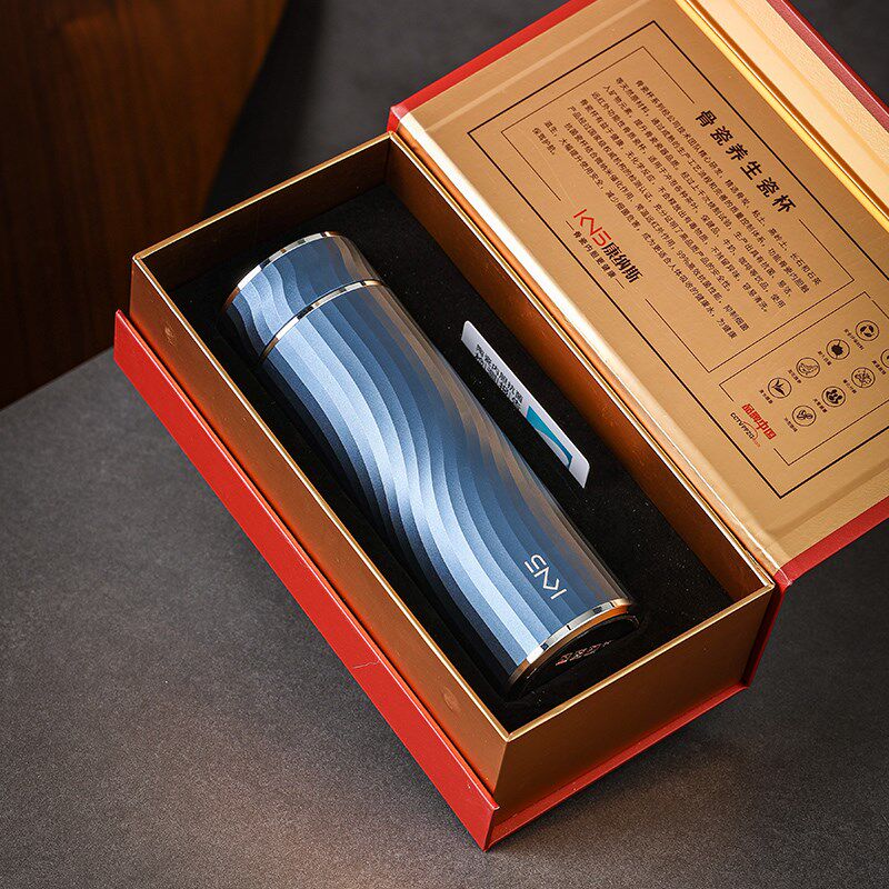 全陶瓷内胆真空保温杯男女士商务办公泡茶礼品车载便携水杯子