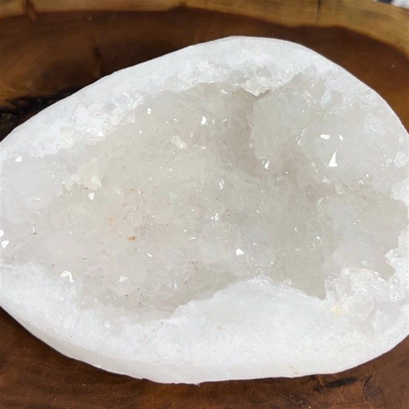 水晶消磁石天然白水m晶晶洞原石消磁碗白水晶簇消磁水晶聚宝盆摆
