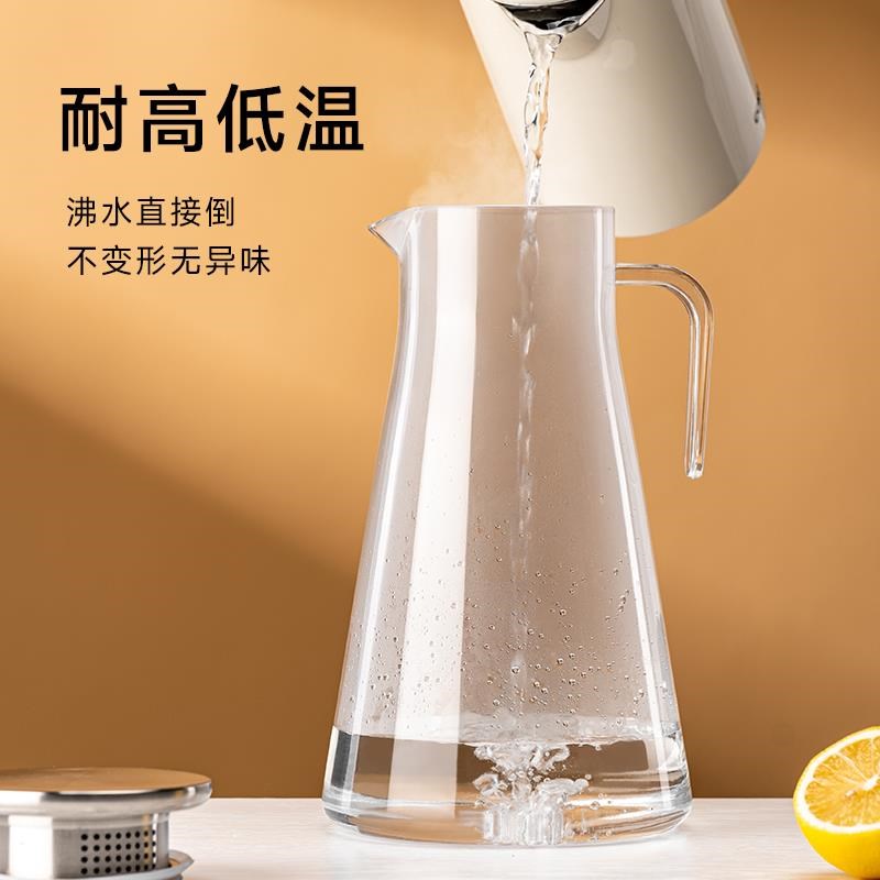PC亚克力扎壶塑料商用冷水壶凉水壶餐厅火锅店茶壶饭店耐高温
